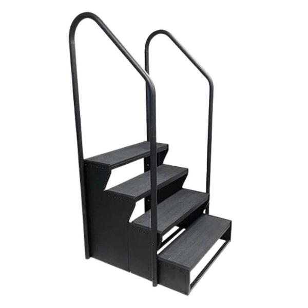 4-Tier Swim Spa Steps c/w 2 Hand Rails 4-Tier Swim Spa Steps c/w 2 Hand Rails