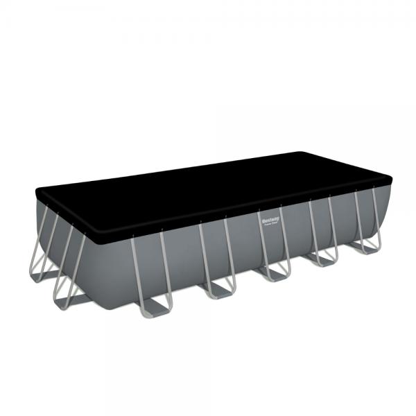 Bestway 6.4m x 2.74m x 1.32m Power Steel Frame Pool with 1500gal Sand Filter Pump - 5612A Bestway 6.4m x 2.74m x 1.32m Power Steel Frame Pool with 1500gal Sand Filter Pump - 5612A