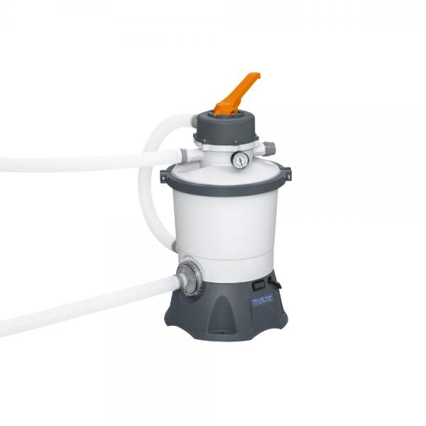 Bestway 4.04m x 2.01m x 1m Power Steel Frame Pool with 800gal Sand Filter Pump - 56660 Bestway 4.04m x 2.01m x 1m Power Steel Frame Pool with 800gal Sand Filter Pump - 56660