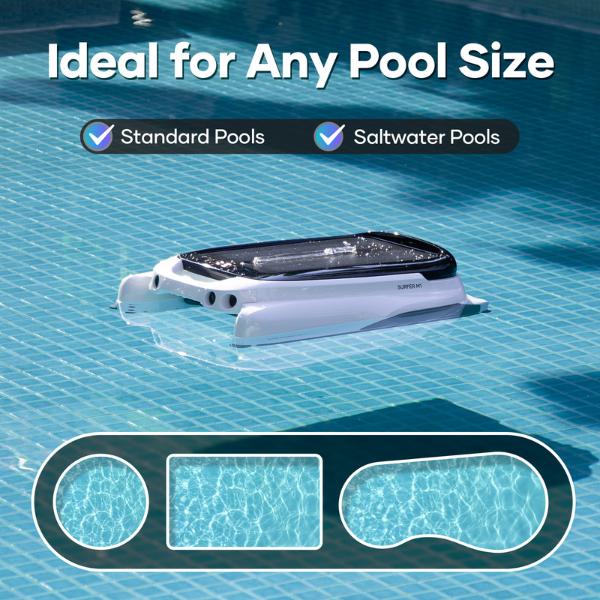 Aiper Surfer M1 Cordless Robotic Pool Skimmer Aiper Surfer M1 Cordless Robotic Pool Skimmer