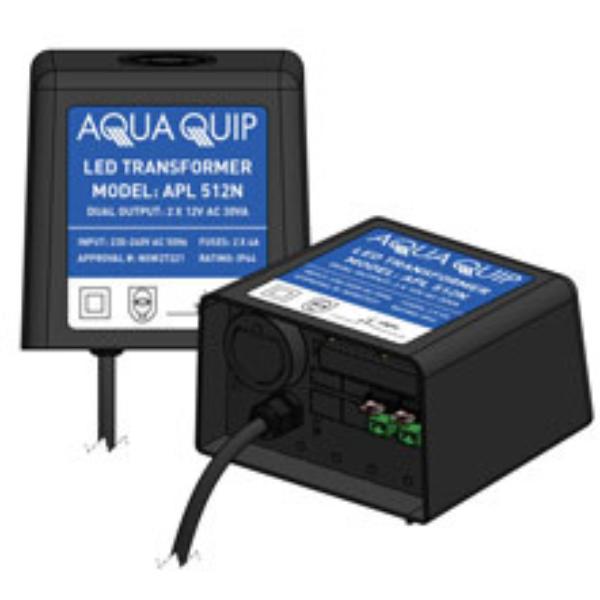 Aquaquip Plug In Dual Output 2 x 12V Transformer Aquaquip Plug In Dual Output 2 x 12V Transformer