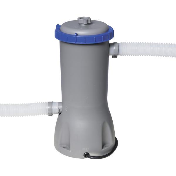 Bestway 4.27m x 1.22m Steel Pro MAX Frame Pool with 800gal Cartridge Filter Pump - 5612Y Bestway 4.27m x 1.22m Steel Pro MAX Frame Pool with 800gal Cartridge Filter Pump - 5612Y
