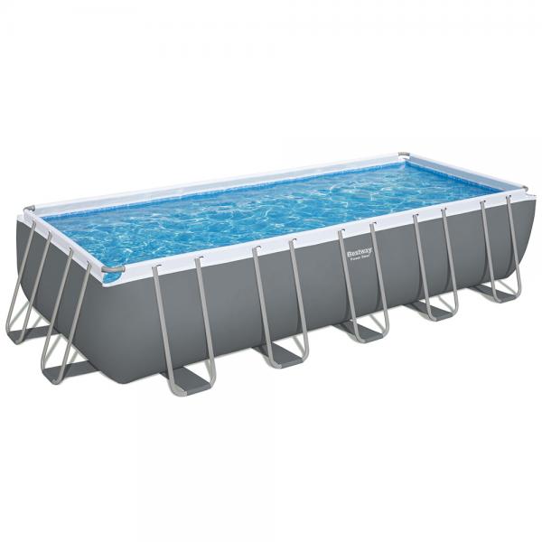 Bestway 6.4m x 2.74m x 1.32m Power Steel Frame Pool with 1500gal Sand Filter Pump - 5612A Bestway 6.4m x 2.74m x 1.32m Power Steel Frame Pool with 1500gal Sand Filter Pump - 5612A