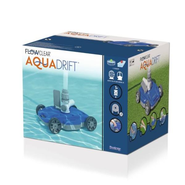 Bestway Aquadrift Automatic Pool Cleaner For Above Ground Pools - 58665 Bestway Aquadrift Automatic Pool Cleaner For Above Ground Pools - 58665