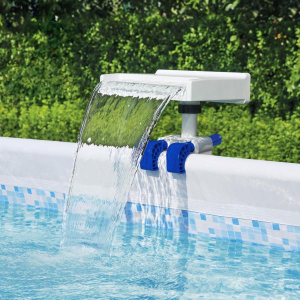 Bestway Flowclear Soothing LED Waterfall for Above Ground Pools - 58619 Bestway Flowclear Soothing LED Waterfall for Above Ground Pools - 58619