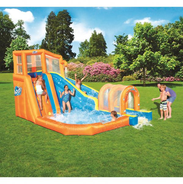 Bestway H2OGO! Hurricane Tunnel Blast Mega Water Park - 4.20m x 3.20m x 2.60m - 53303 Bestway H2OGO! Hurricane Tunnel Blast Mega Water Park - 4.20m x 3.20m x 2.60m - 53303