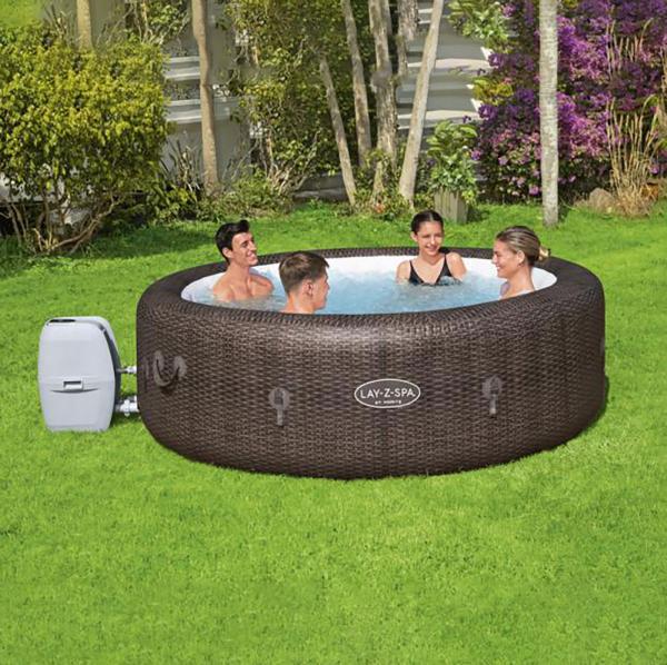 Bestway Lay-Z-Spa - St Moritz AirJet - 2.16m x 71cm - 5-7 people - 60023 Bestway Lay-Z-Spa - St Moritz AirJet - 2.16m x 71cm - 5-7 people - 60023