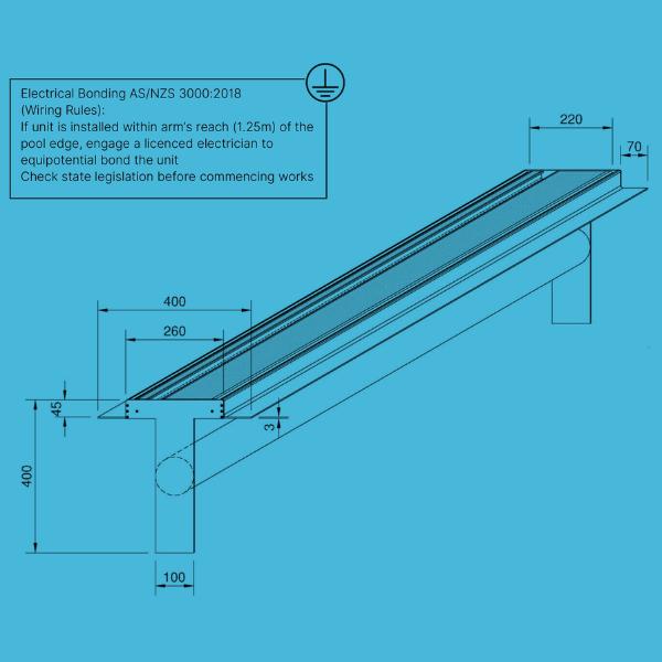 Daisy DMR Deck Mount Pool Cover Roller Daisy DMR Deck Mount Pool Cover Roller