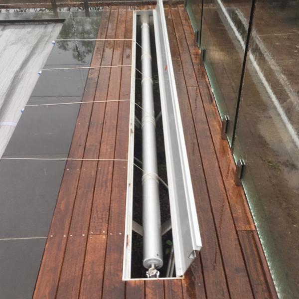 Daisy DMR Deck Mount Pool Cover Roller Daisy DMR Deck Mount Pool Cover Roller
