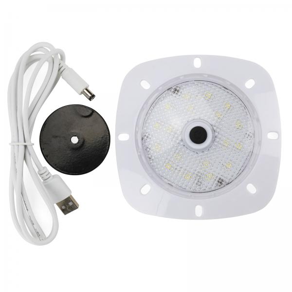 No(t)mad Waterproof Rechargeable Magnetic Pool LED Light - 18 LED - WHITE No(t)mad Waterproof Rechargeable Magnetic Pool LED Light - 18 LED - WHITE