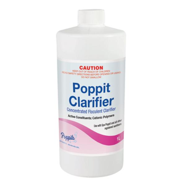 Poppits Spa Clarifier - 1L Poppits Spa Clarifier - 1L