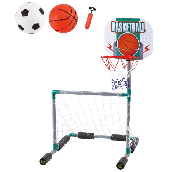Water Fun 2-in-1 Basketball & Soccer Set Water Fun 2-in-1 Basketball & Soccer Set