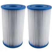2 X Intex Type A / Krystal Clear Cartridge Filter Element
