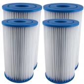 4 X Intex Type A / Krystal Clear Cartridge Filter Element