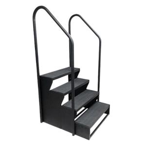 4-Tier Swim Spa Steps c/w 2 Hand Rails 4-Tier Swim Spa Steps c/w 2 Hand Rails