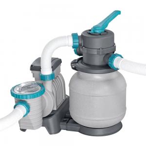 Bestway 5.49m x 1.32m Hydrium Round Steel Wall Pool with 1600gal Sand Filter Pump - 561RM