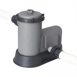 Bestway 5.49m x 2.74m x 1.22m Power Steel Frame Pool with 1500gal Cartridge Filter Pump - 56467 Bestway 5.49m x 2.74m x 1.22m Power Steel Frame Pool with 1500gal Cartridge Filter Pump - 56467