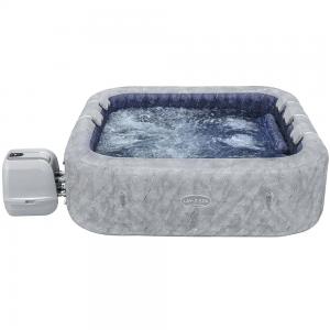 Bestway Lay-Z-Spa - San Francisco Smart Luxe HydroJet Pro 7 Grey Marble - 2.30m x 71cm for 5-7 people - 60161