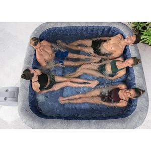 Bestway Lay-Z-Spa - San Francisco Smart Luxe HydroJet Pro 7 Grey Marble - 2.30m x 71cm for 5-7 people - 60161