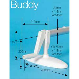 Buddy75 - Daisy Budget Pool Cover Roller for Medium Pools Buddy75 - Daisy Budget Pool Cover Roller for Medium Pools