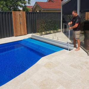 Daisy BGB Below Ground Pool Cover Box Roller - Medium & Large Size Pools Daisy BGB Below Ground Pool Cover Box Roller - Medium & Large Size Pools
