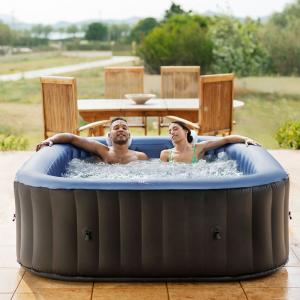 MSpa Tekapo Airjet - 1.6 x 1.6m x 68cm - 4 Person Inflable Spa MSpa Tekapo Airjet - 1.6 x 1.6m x 68cm - 4 Person Inflable Spa