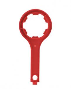 Poppits Drum Cap Spanner 58mm Red Poppits Drum Cap Spanner 58mm Red