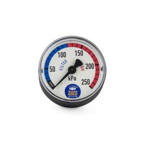Pressure Gauge For Pool Filters  - Plastic - Back Mount