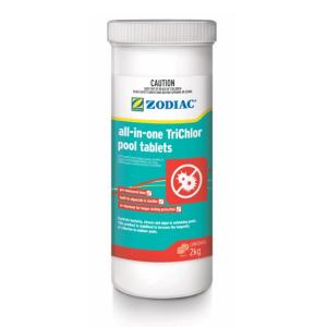 Zodiac All In One TriChlor Pool Tablets 2Kg Zodiac All In One TriChlor Pool Tablets 2Kg