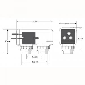 Zodiac Ezi Salt 40 Chlorinator - Retrofits LM2-30 / LM2-40 Zodiac Ezi Salt 40 Chlorinator - Retrofits LM2-30 / LM2-40